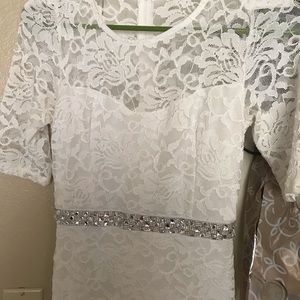 White Prom Dress